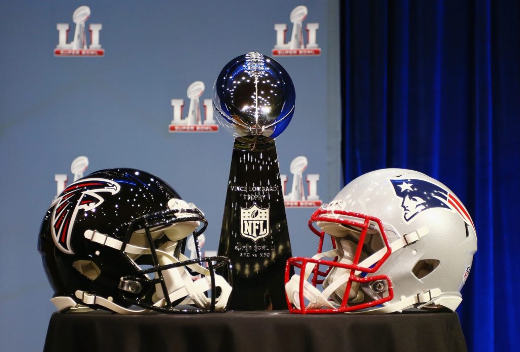 Superbowl 51 Patriots de Nueva Inglaterra vs Falcons de Atlanta