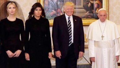 Papa Francisco y Donald Trump