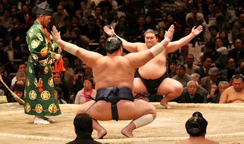 cinco mejores peleas de Sumo